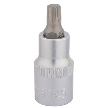 Draper H-TX/B Draper TX-STAR® Socket Bit, 1/2 inch  Sq. Dr., T45 x 55mm - Code: 16315 - Pack Qty 1