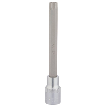 Draper H-TX/B Draper TX-STAR® Socket Bit, 1/2 inch  Sq. Dr., T55 x 140mm - Code: 16321 - Pack Qty 1