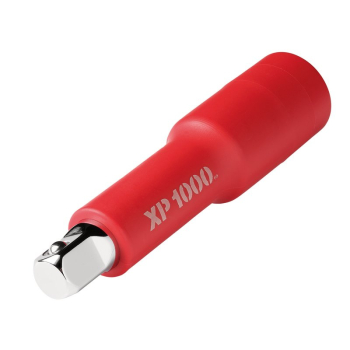 Draper XP1000-3/8-EXT XP1000® VDE Extension Bar, 3/8 inch  Sq. Dr., 80mm - Code: 16322 - Pack Qty 1