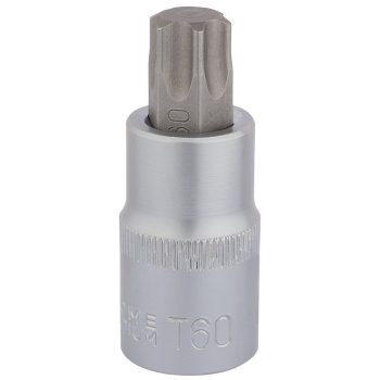 Draper H-TX/B Draper Expert TX-STAR® Socket Bit, 1/2 inch  Sq. Dr., T60 x 55mm - Code: 16323 - Pack Qty 1