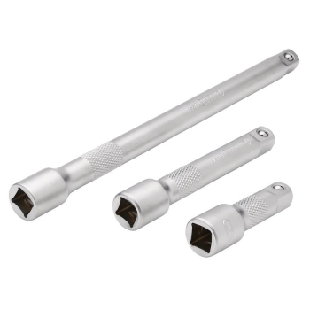 Draper HD-EXT/3 Extension Bar Set, 1/2 inch  Sq. Dr. (3 Piece) - Code: 16426 - Pack Qty 1