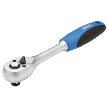 Draper DD72 72 Tooth Reversible Soft Grip Ratchets, 3/8 inch  Sq. Dr. - Code: 16428 - Pack Qty 1