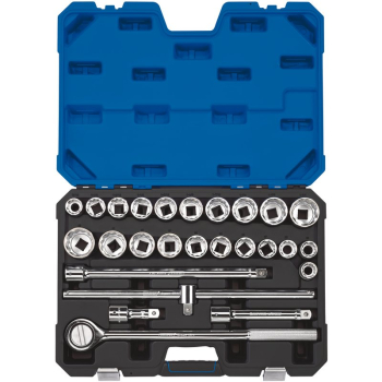Draper T26AMN/B Draper Expert Combined MM/AF Socket Set, 3/4 inch  Sq. Dr. (26 Piece) - Code: 16484 - Pack Qty 1