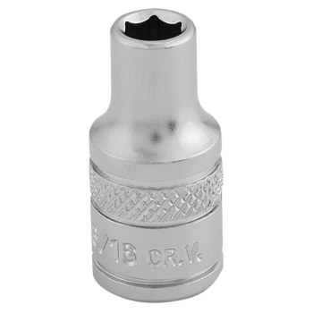 Draper B-AF/MS Imperial Socket, 1/4 inch  Sq. Dr., 3/16 inch  - Code: 16517 - Pack Qty 1