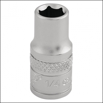 Draper B-AF/MS Imperial Socket, 1/4 inch  Sq. Dr., 1/4 inch  - Code: 16519 - Pack Qty 1