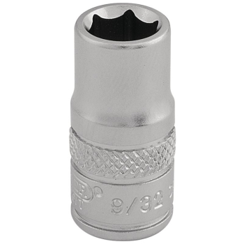 Draper B-AF/MS Imperial Socket, 1/4 inch  Sq. Dr., 9/32 inch  - Code: 16521 - Pack Qty 1
