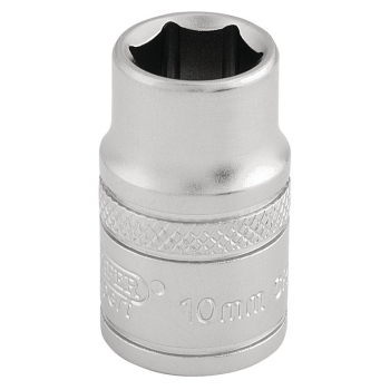 Draper D-MM/MS Draper Expert 6 Point Metric Socket, 3/8 inch  Sq. Dr., 10mm - Code: 16535 - Pack Qty 1