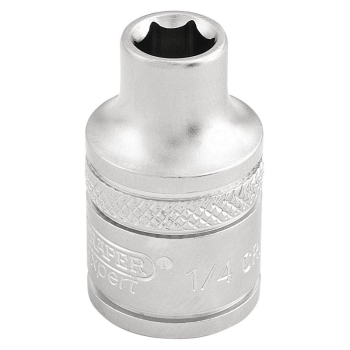 Draper D-AF/MS Draper Expert 6 Point Imperial Socket, 3/8 inch  Sq. Dr., 1/4 inch  - Code: 16548 - Pack Qty 1
