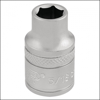 Draper D-AF/MS 6 Point Imperial Socket, 3/8 inch  Sq. Dr., 5/16 inch  - Code: 16549 - Pack Qty 1