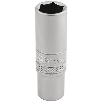 Draper DT-MM/MS Draper Expert 6 Point Metric Deep Socket, 3/8 inch  Sq. Dr., 14mm - Code: 16582 - Pack Qty 1