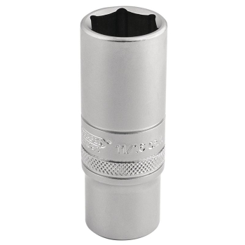 Draper DT-MM/MS Draper Expert 6 Point Metric Deep Socket, 3/8 inch  Sq. Dr., 17mm - Code: 16585 - Pack Qty 1