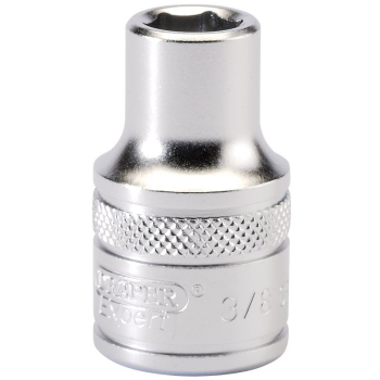 Draper H-AF/MS 6 Point Imperial Socket, 1/2 inch  Sq. Dr., 3/8 inch  - Code: 16624 - Pack Qty 1