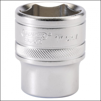 Draper H-AF/MS 6 Point Imperial Socket, 1/2 inch  Sq. Dr., 1 inch  - Code: 16634 - Pack Qty 1