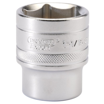 Draper H-AF/MS 6 Point Imperial Socket, 1/2 inch  Sq. Dr., 1.1/16 inch  - Code: 16635 - Pack Qty 1