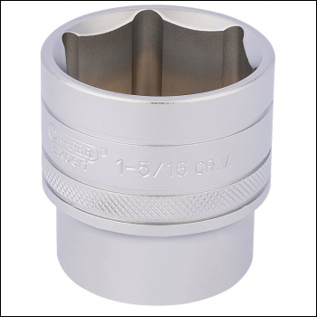 Draper H-AF/MS 6 Point Imperial Socket, 1/2 inch  Sq. Dr., 1.5/16 inch  - Code: 16640 - Pack Qty 1