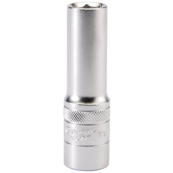 Draper HT-MM/MS 6 Point Metric Deep Socket, 1/2 inch  Sq. Dr., 13mm - Code: 16646 - Pack Qty 1