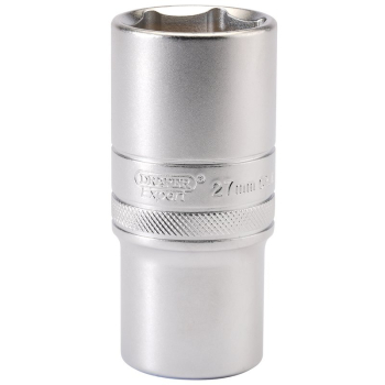 Draper HT-MM/MS 6 Point Metric Deep Socket, 1/2 inch  Sq. Dr., 27mm - Code: 16657 - Pack Qty 1