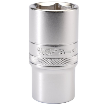 Draper HT-MM/MS 6 Point Metric Deep Socket, 1/2 inch  Sq. Dr., 30mm - Code: 16659 - Pack Qty 1