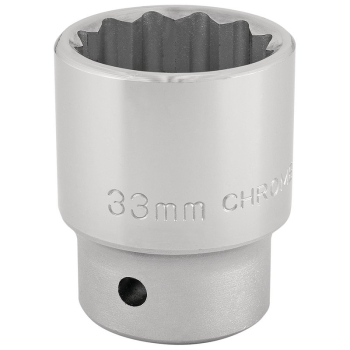 Draper T-MM/B Draper Expert 12 Point Socket, 3/4 inch  Sq. Dr., 33mm - Code: 16700 - Pack Qty 1