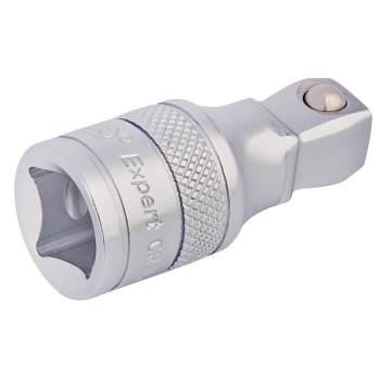 Draper H-WEXT/MS Satin Chrome Wobble Extension Bar, 1/2 inch  Sq. Dr., 50mm - Code: 16759 - Pack Qty 1