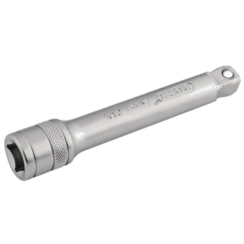 Draper H-WEXT/MS Satin Chrome Wobble Extension Bar, 1/2 inch  Sq. Dr., 125mm - Code: 16762 - Pack Qty 1