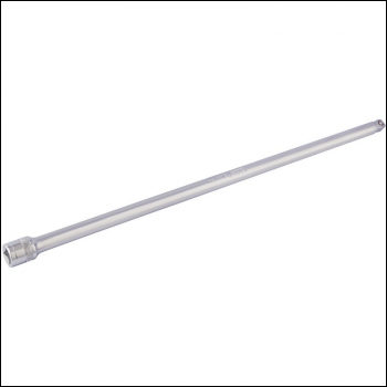 Draper H-WEXT/MS Satin Chrome Wobble Extension Bar, 1/2 inch  Sq. Dr., 500mm - Code: 16764 - Pack Qty 1