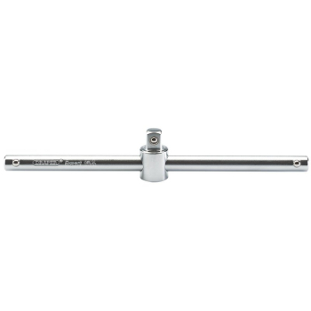 Draper H2/MS Draper Expert Satin Chrome Sliding T Bar, 1/2 inch  Sq. Dr. - Code: 16790 - Pack Qty 1