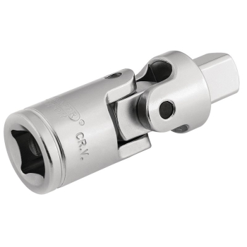 Draper H6/MS Draper Expert Satin Chrome Universal Joint, 1/2 inch  Sq. Dr. - Code: 16796 - Pack Qty 1