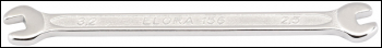 DRAPER Elora Midget Double Open Ended Spanner, 2.5 x 3.2mm - Pack Qty 1 - Code: 17022