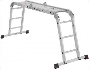 DRAPER Multi-Purpose Aluminium Ladder - Pack Qty 1 - Code: 17110
