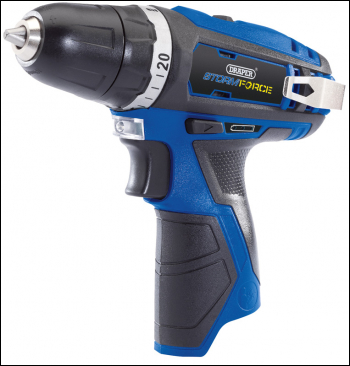 Draper CD108SF Draper Storm Force® 10.8V Power Interchange Rotary Drill (Sold Bare) - Discontinued - Code: 17125 - Pack Qty 1