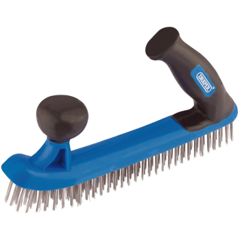 Draper WB2H Two Handle Wire Brush, 235mm - Code: 17188 - Pack Qty 1