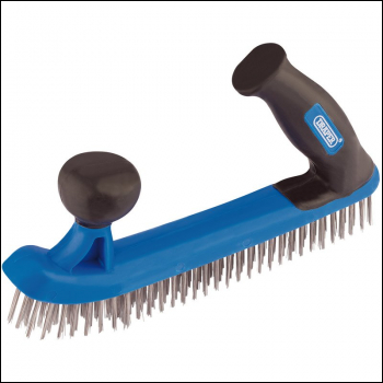 Draper WB2H Two Handle Wire Brush, 235mm - Code: 17188 - Pack Qty 1