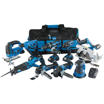 Draper PTK920VMK Draper Storm Force® 20V Cordless Kit (9 Piece) - Code: 17763 - Pack Qty 1