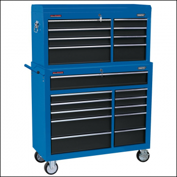 Draper DTKTC8D/RC11D Combined Roller Cabinet and Tool Chest, 19 Drawer, 40 inch  - Code: 17764 - Pack Qty 1