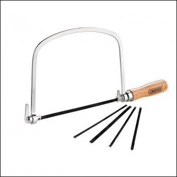 Draper 8904 Coping Saw with Assorted Blades (6 Piece) - Code: 18052 - Pack Qty 1
