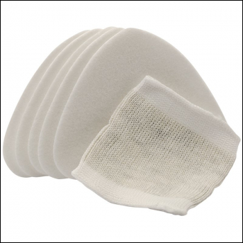 Draper FMR2 Comfort Dust Mask Refill Filters for 18058 (Pack of 5) - Code: 18059 - Pack Qty 1