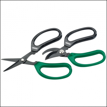 Draper GS/TP2 Soft Grip Garden Scissor Set (2 Piece) - Code: 18299 - Pack Qty 1