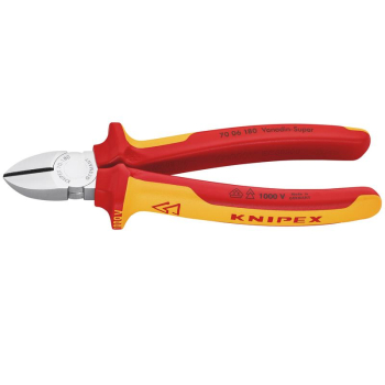 Draper 70 06 180 SB Knipex 70 06 180SB Diagonal Side Cutter, 180mm - Code: 18451 - Pack Qty 1