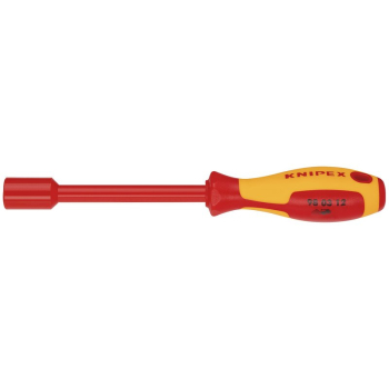 Draper 98 03 12 KNIPEX 98 03 12 VDE Insulated Nut Driver, 12.0 x 125mm - Code: 18742 - Pack Qty 1