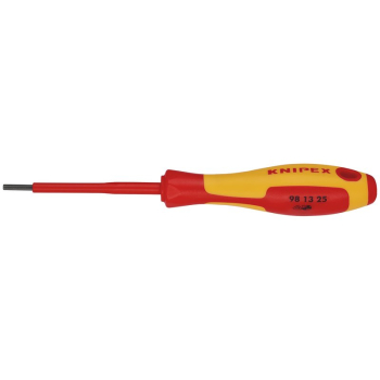 Draper 98 13 25 KNIPEX 98 13 25 VDE Insulated Hexagon Screwdriver, 2.5 x 75mm - Code: 18774 - Pack Qty 1
