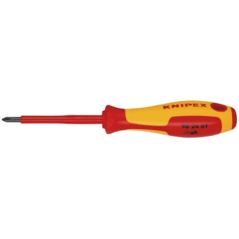 Draper 98 24 01 KNIPEX 98 24 01 VDE Insulated Screwdriver, PH1 x 80mm - Code: 18802 - Pack Qty 1