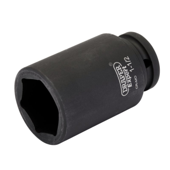 Draper 419D-AF Draper Expert Imperial Deep Impact Socket, 3/4 inch  Sq. Dr. 1.1/2 inch  - Code: 19000 - Pack Qty 1