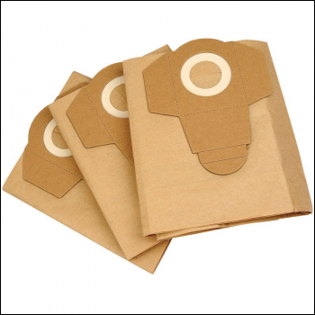 Draper AVC114 Dust Bags for WDV15A (Pack of 3) - Code: 19102 - Pack Qty 1