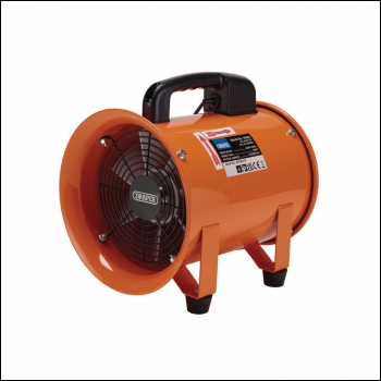 Draper AMV8 230V Air Mover Ventilator, 8 inch /200mm, 180W - Code: 19406 - Pack Qty 1