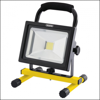 Draper RWL20LEDD COB LED Rechargeable Worklight, 20W, 1,600 Lumens - Discontinued - Code: 19562 - Pack Qty 1