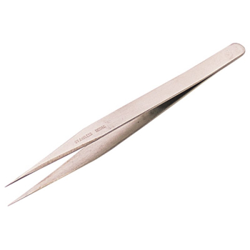 Draper T250 Fine Point Straight Tweezers, 120mm - Code: 19670 - Pack Qty 1