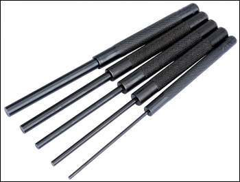 Draper 5P Parallel Pin Punch Set, 200mm (5 Piece) - Code: 19674 - Pack Qty 1