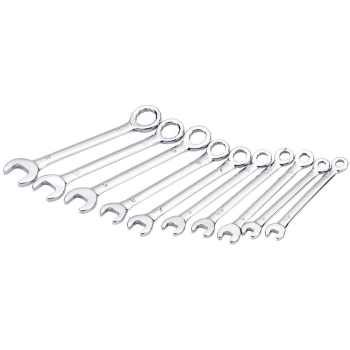 Draper 7202/10/MM Metric Midget Combination Spanner Set (10 Piece) - Code: 19756 - Pack Qty 1
