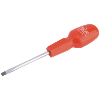 Draper 186 Plain Slot Cabinet Pattern Screwdriver, 5 x 75mm - Discontinued - Code: 19785 - Pack Qty 1